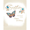 Picture of LOVELY SISTER BIRTHDAY CARD